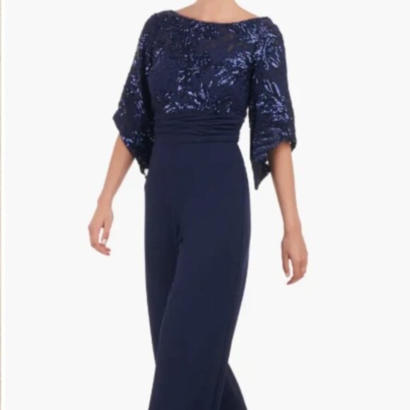 JS Collections Belle Jumpsuit Size 12 - Picture 3 of 6